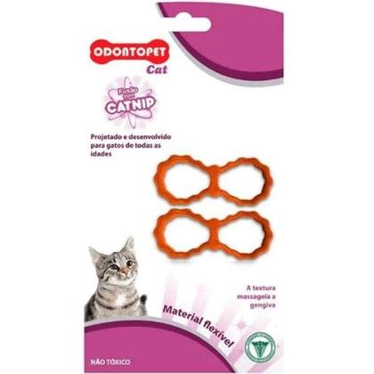 Imagem de Brinquedo Odontopet Cat Laço - Fusão com Catnip no material