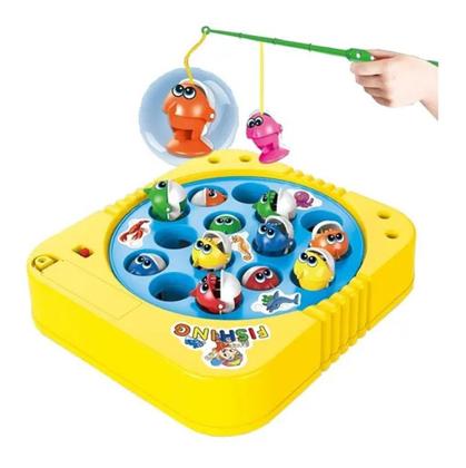 Imagem de Brinquedo Pesca Peixe Jogo Pega Peixe Pescaria Infantil