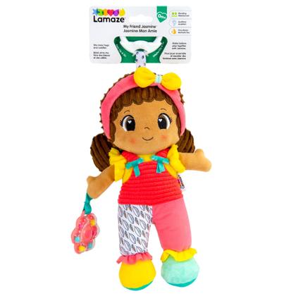 Imagem de Brinquedo sensorial macio Doll Lamaze My Friend Jasmine de 0 a 2 anos