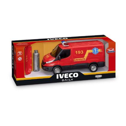 Imagem de Brinquedos Van Iveco Daily Furgão Resgate C/ Acessórios
