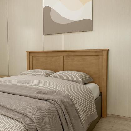 Imagem de Cabeceira Casal para Cama Box Freijó Topázio Madeira Pinus - Finestra