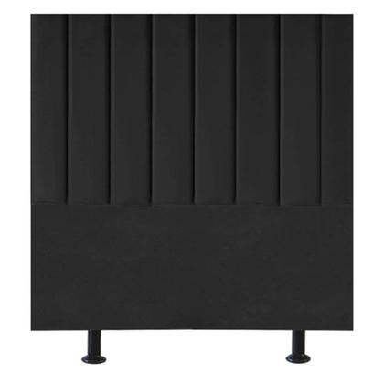 Imagem de Cabeceira de Cama Solteiro Box 100 cm Karla Suede