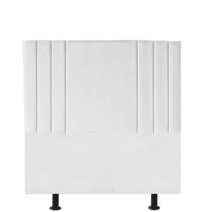 Imagem de Cabeceira Estofada Cama Box Solteiro Grécia 110cm Suede