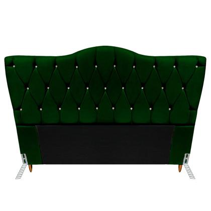 Imagem de Cabeceira King Size Cama Box de Casal Quarto Estofada Barcelona 198cm