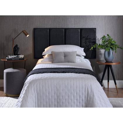 Imagem de Cabeceira Modular Solteiro material sintético 4 Módulos 30cm X 60cm