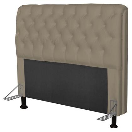 Imagem de Cabeceira Paris Para Cama Box Casal 140 cm Paris Areia - JS Móveis