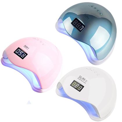 Imagem de Cabine 48W LED Secagem Unhas Acrigel Alongamento Esmalte Gel