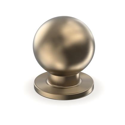 Imagem de Cabinet Knobs homdiy Champagne Bronze, pacote com 20, 2,5 cm de diâmetro