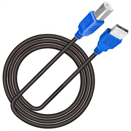 Imagem de Cabo 2.0 Usb compatível com Impressoras 1,5 Metros