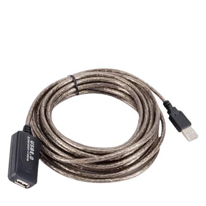 Imagem de Cabo 20M Extensor Usb 2.0 Ativo Amplificado 20 Metros