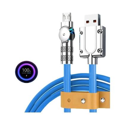 Imagem de Cabo De Dados Micro USB De Carregamento Rápido 120W 3A Para Samsung Galaxy S7 S5 Xiaomi Android