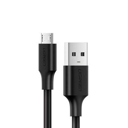 Imagem de Cabo de dados ugreen micro usb 1m 2a us289 preto - 60136