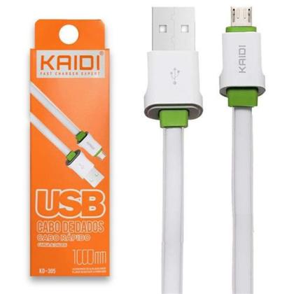 Imagem de Cabo de Dados V8 1M KD-305 Kaidi Micro USB