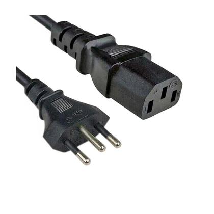 Imagem de Cabo De Força Pc Atx Computador Cpu Monitor Notebook P-s2 Nf