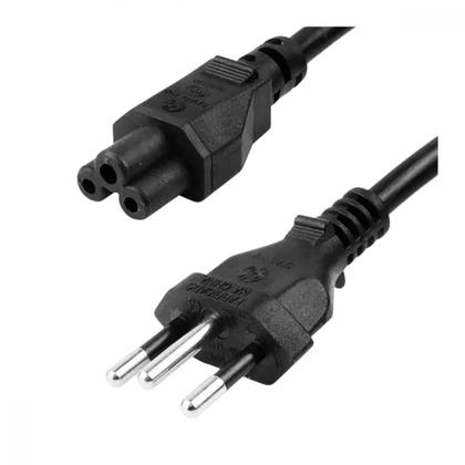 Imagem de Cabo De Força Pc Atx Computador Cpu Monitor Notebook P-s2 Nf