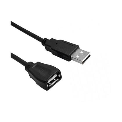 Imagem de Cabo Extensor USB 2.0 AM para AF 1,8m Preto  Conexão Estável para PC e Notebook