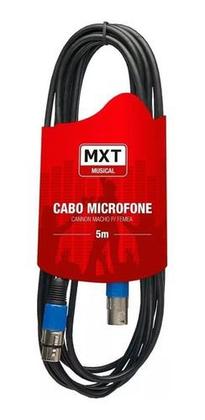 Imagem de Cabo Microfone Dmx Xlr Canon Macho E Fêmea Balanceado 5 Mt