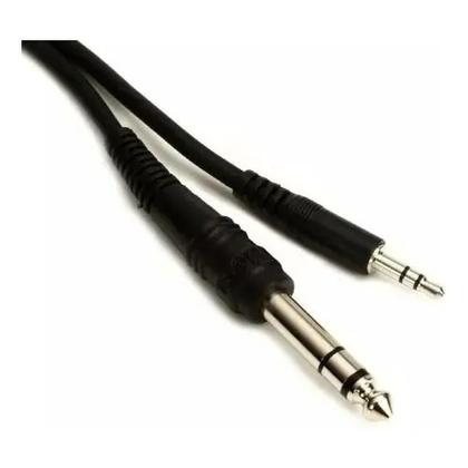 Imagem de CABO P2 AUXILIAR MACHO STÉREO X P10 MACHO STÉREO 1,8m
