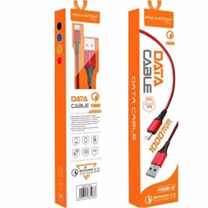 Imagem de Cabo para carregador carga e dados turbo v8 micro usb 4.8a hi06i
