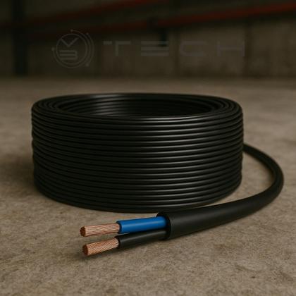 Imagem de Cabo PP 2x1mm 50m Flexível PVC Alta Qualidade 500V