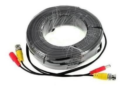 Imagem de Cabo Pronto C/Conectores Audio E Video Cftv 50Mt -
