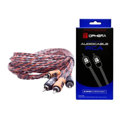 Imagem de Cabo RCA Profissional 3,0M 100% Cobre Ophera - 4621