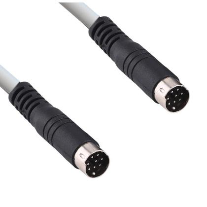 Imagem de Cabo Serial RS-232 Visca Mini Din 8 Pino Manga 6x26 14mts