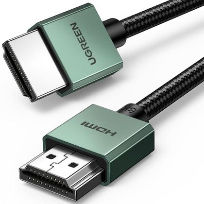 Imagem de Cabo UGREEN HDMI 2.1 8K 60Hz 4K UHD 120Hz HDR eARC 48Gbps ( 2 metros ) Alumínio nylon