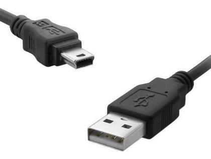 Imagem de Cabo USB A Macho x Mini 5 Pinos de 1,50 Metros V3 Pontas Niquelada