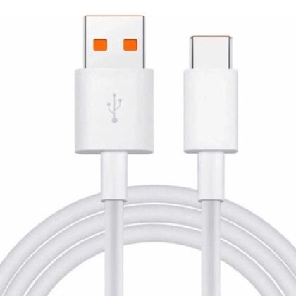 Imagem de Cabo Usb-C Branco Potente 1 Metro Para Moto G31