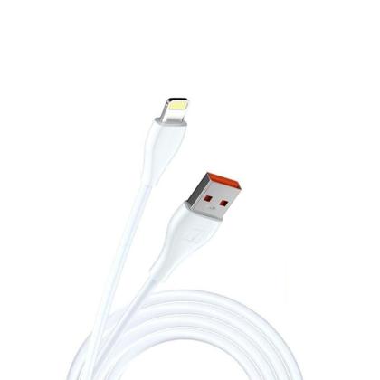 Imagem de Cabo USB Lightning Apple 2.4mA 1m Branco CBX-U2C14IP - Exbom