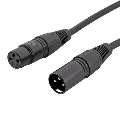 Imagem de Cabos & Plugs - Cabo XLR Macho - XLR Fêmea Microfone Balanceado