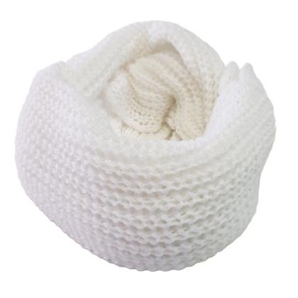 Imagem de Cachecol Femino - Gola de Tricô de Lã - Echarpe Duas Voltas - Inverno 2024 - Cachicol - Tricot Store
