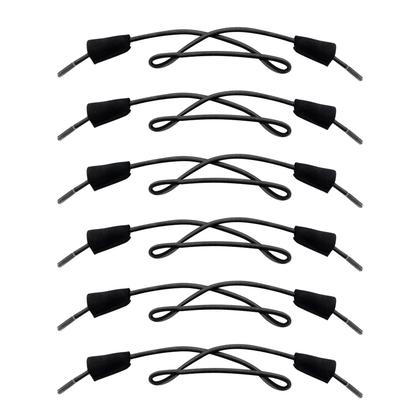 Imagem de Cadarços endotoelásticos sem gravata elástica para sapatos Hey Dude