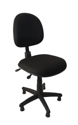 Imagem de Cadeira Costureira e Bancada Executiva Tecido - NR17 Ajuste Encosto