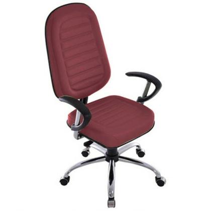 Imagem de Cadeira Para Escritório Presidente Gomada Linha Blenda Vermelho