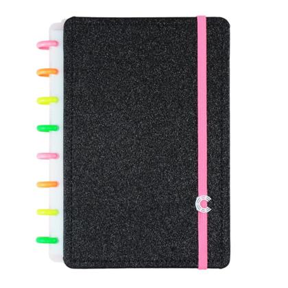 Imagem de Caderno Inteligente A5 Lets Glitter Neon Black