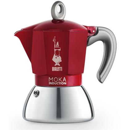 Imagem de Cafeteira Bialetti Moka Induction Vermelha (Fogão a gás ou Indução)