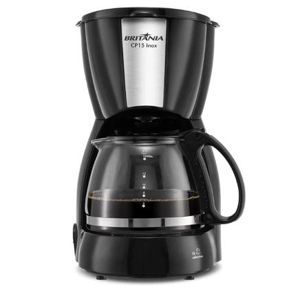 Imagem de Cafeteira CP15 Inox Britânia Com Capacidade 600ML Colher Dosadora 127V