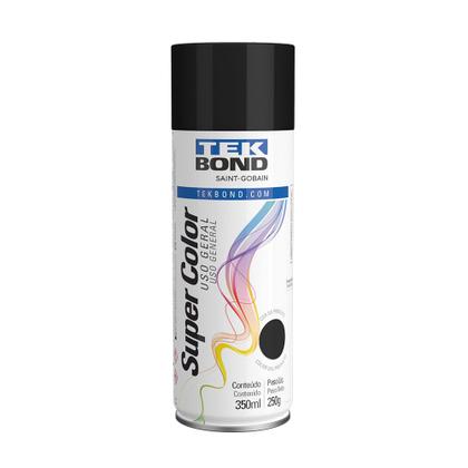 Imagem de Caixa 6 Tinta Aerossol (Spray) Super Color Uso Geral 350ml TekBond