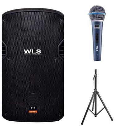 Imagem de Caixa Acústica WLS S12  Ativa + Microfone 58A + Pedestal 