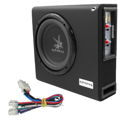 Imagem de Caixa Amplificada Automotiva Corzus CXMS 303 Mini Slim 3 Canais 350 W RMS