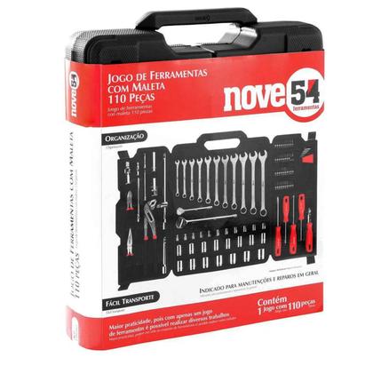Imagem de Caixa De Ferramenta Completa 954/vonder 110 Pçs Profissional