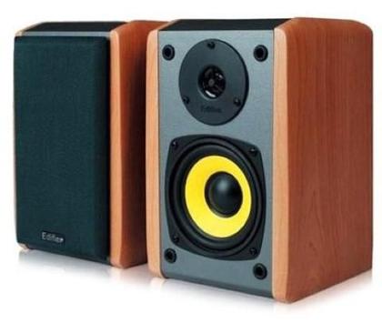 Imagem de Caixa de Som 2.0 Edifier R1000T4 - 24W RMS - Bivolt - Acabamento em Madeira - R1000T4-BN