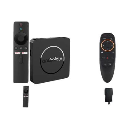 Imagem de Caixa De TV Inteligente Q10 Com 128G, Wi-Fi Duplo, Android 14, 8K HDR10+, Media Player E Assistente