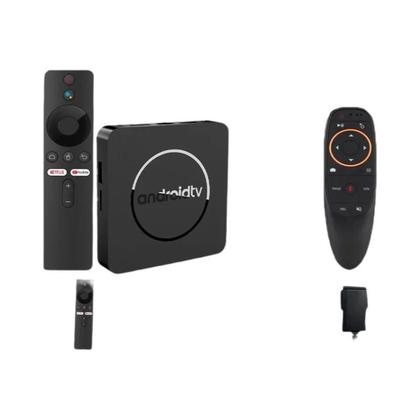 Imagem de Caixa De TV Inteligente Q10 Com 128G, Wi-Fi Duplo, Android 14, 8K HDR10+, Media Player E Assistente