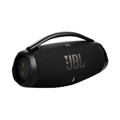 Imagem de Caixa JBL Boombox 3 Preta, 200W RMS, Wi-Fi, Bluetooth, IP67 à Prova D'água, JBLBB3WIFIBLKBR, HARMAN JBL  HARMAN JBL