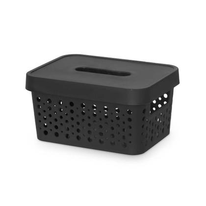 Imagem de Caixa Organizadora Multiuso Plástica 4,5 Litros Com Tampa