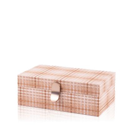 Imagem de Caixa Retangular Em Madeira Detalhe Kanvas 30x20