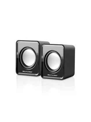 Imagem de Caixas De Som Cx100 2.0 3w Rms Usb Conexao P2 Preto - Sp144